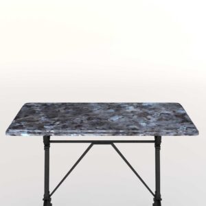 Resto Dining table BLUE PEARL 03